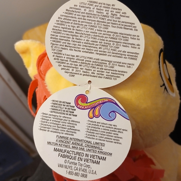 Applebloom G4 MLP Plush My Little Pony NWT - Picture 9 of 10